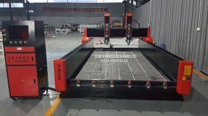 南京高淳县HW-1825双头重型浮雕石材雕刻机
